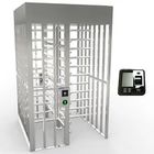 Humidity Resistant Full Height Turnstile Passing Speed 30 Persons/Min Normal Open